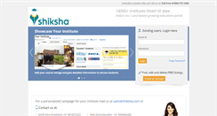 Desktop Screenshot of enterprise.shiksha.com